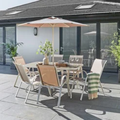 8 Piece Garden Dining Set