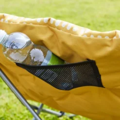 Padded Yellow Ochre Camping Chair -EGLO Shop 30925840 alt02