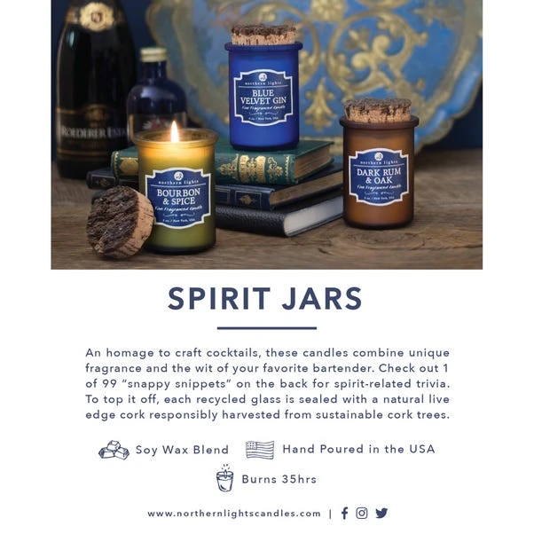 Northern Lights Spirit Dark Rum And Oak Jar Candle 5 Northern Lights Spirit Dark Rum And Oak Jar Candle - Image 5