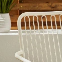 Steel Garden Chair White -EGLO Shop 30926376 alt02