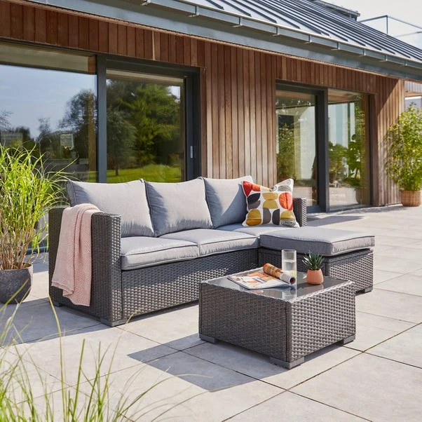 Rattan Sofa Lounger Set 1 Rattan Sofa Lounger Set