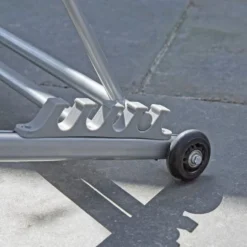 Grey Textilene Lounger With Wheels -EGLO Shop 30926692 alt03