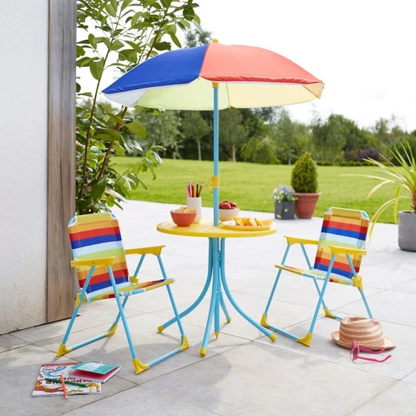 Children's Rainbow Patio Set 1 Children's Rainbow Patio Set