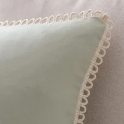 Scalloped Edge Cotton Square Cushion Cover 19 Scalloped Edge Cotton Square Cushion Cover -EGLO Shop 30927280 alt04