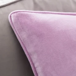 Clara Cotton Velvet Square Cushion -EGLO Shop 30927453 alt04