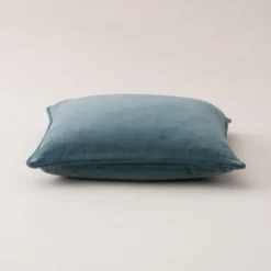 Clara Cotton Velvet Square Cushion -EGLO Shop 30927456 alt03