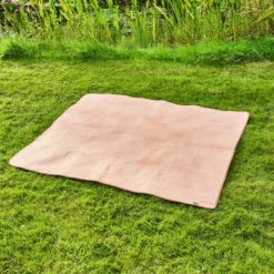 Woven Effect Orange Picnic Blanket -EGLO Shop 30927484 alt02