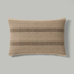 Edited Life Woven Stripe Cotton Cushion Cover -EGLO Shop 30927612 alt02