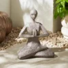 Yoga Posed Indoor Outdoor Ornament