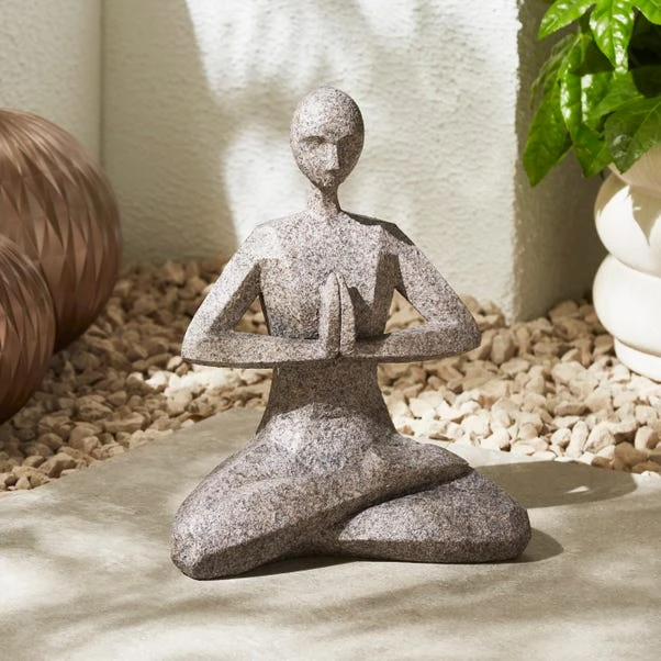 Yoga Posed Indoor Outdoor Ornament 1 Yoga Posed Indoor Outdoor Ornament
