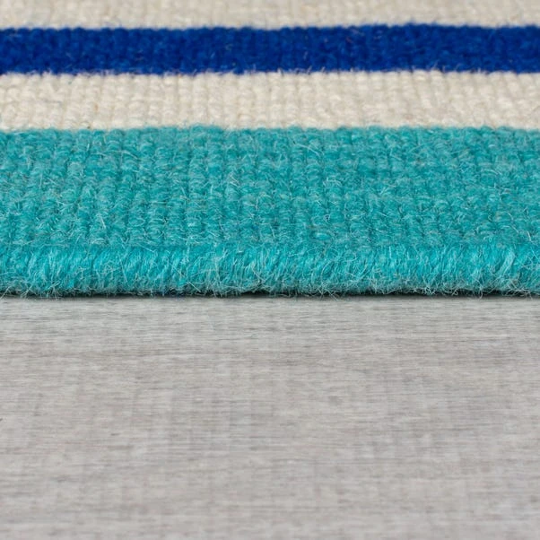 Beatrice Striped Textured Wool Runner 10 Beatrice Striped Textured Wool Runner - Image 10