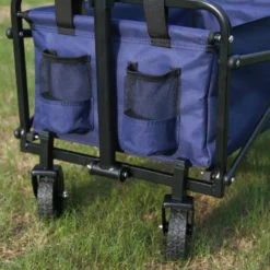Folding Camping Trolley, Blue 9 Folding Camping Trolley, Blue -EGLO Shop 30930373 alt04
