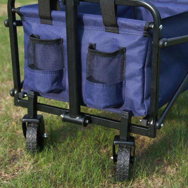 Folding Camping Trolley, Blue 5 Folding Camping Trolley, Blue - Image 5
