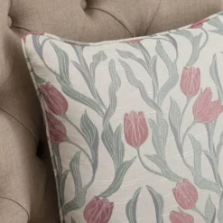 Tulip Jacquard Square Cushion -EGLO Shop 30930619 alt02