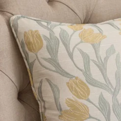 Tulip Jacquard Square Cushion -EGLO Shop 30930680 alt02