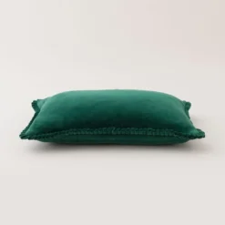Clara Pleated Cotton Rectangle Cushion 12 Clara Pleated Cotton Rectangle Cushion -EGLO Shop 30931317 alt02