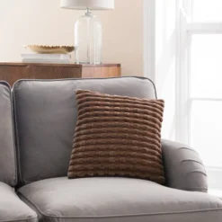 Velvet Looped Square Cushion 28 Velvet Looped Square Cushion -EGLO Shop 30931340