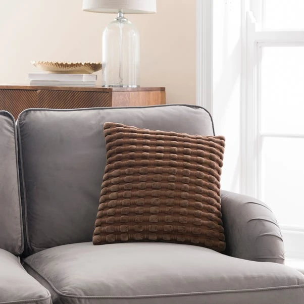 Velvet Looped Square Cushion 9 Velvet Looped Square Cushion - Image 9