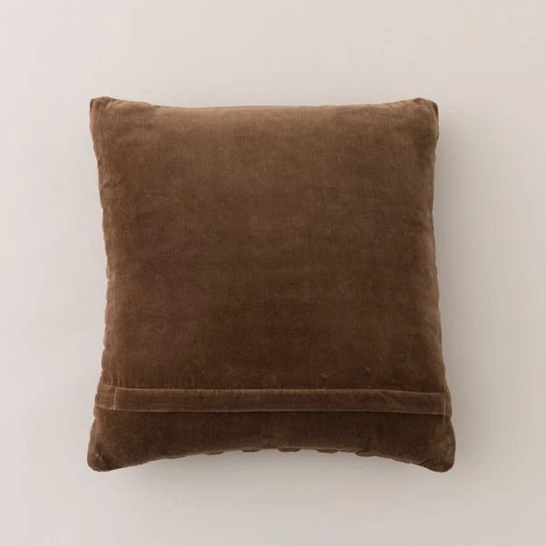 Velvet Looped Square Cushion 11 Velvet Looped Square Cushion - Image 11