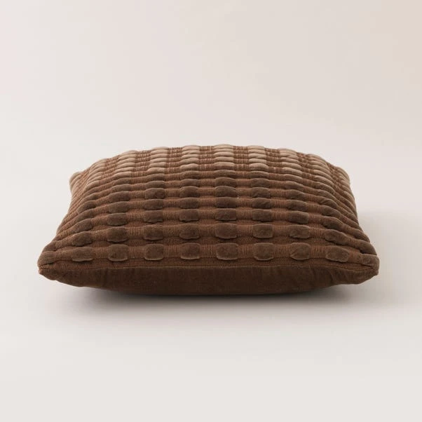 Velvet Looped Square Cushion 12 Velvet Looped Square Cushion - Image 12