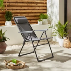 Helsinki Charcoal Garden Chair