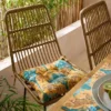 Tropical Leopard Square Seat Pad