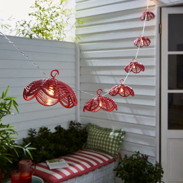 Sophie Robinson 8 LED Indoor Outdoor Solar String Lights 2 Sophie Robinson 8 LED Indoor Outdoor Solar String Lights - Image 2