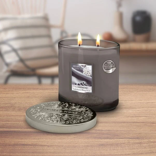 Heart And Home Ellipse Cashmere Multi Wick Candle 1 Heart And Home Ellipse Cashmere Multi Wick Candle