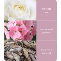 Heart And Home Bamboo Oudwood & Geranium Jar Candle -EGLO Shop 30933033 alt03