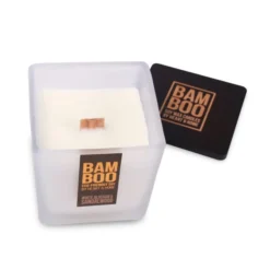 Heart And Home Bamboo White Blossom & Sandalwood Jar Candle -EGLO Shop 30933038 alt02