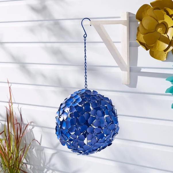 Sophie Robinson Metal Hanging Hydrangea 1 Sophie Robinson Metal Hanging Hydrangea