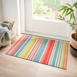 Marvel Bright Stripe Washable Mat 15 Marvel Bright Stripe Washable Mat -EGLO Shop 30933446
