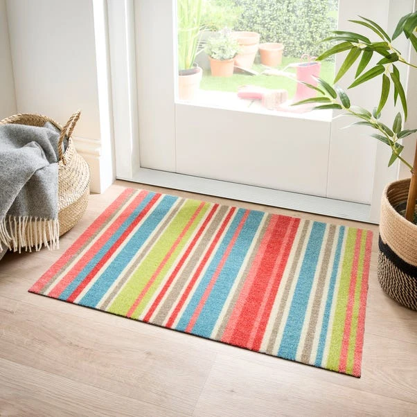 Marvel Bright Stripe Washable Mat 6 Marvel Bright Stripe Washable Mat - Image 6