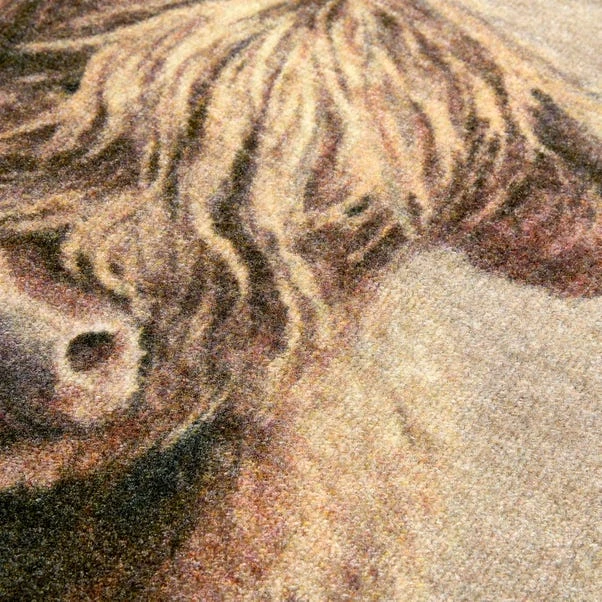 Marvel Highland Cow Printed Washable Doormat 5 Marvel Highland Cow Printed Washable Doormat - Image 5