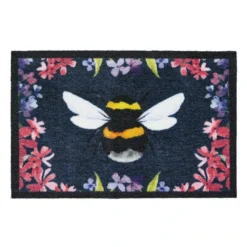 Marvel Floral Bee Washable Doormat -EGLO Shop 30933455 alt01