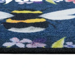 Marvel Floral Bee Washable Doormat -EGLO Shop 30933455 alt02