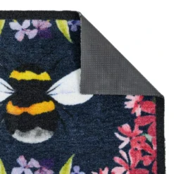 Marvel Floral Bee Washable Doormat -EGLO Shop 30933455 alt03