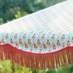 Sophie Robinson Block Print 2.45m Parasol 6 Sophie Robinson Block Print 2.45m Parasol -EGLO Shop 30934334 alt02