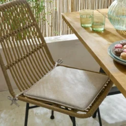 Set Of 2 Water Resistant Seat Pads