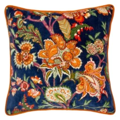 Georgia Luxurious Velvet Square Cushion -EGLO Shop 30937302