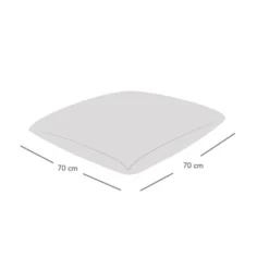 Rucomfy Abstract Tropics Printed Square Indoor Outdoor Floor Cushion -EGLO Shop 30938244 alt03