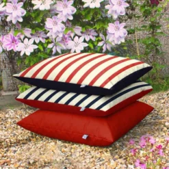 Rucomfy Nautical Stripe Indoor Outdoor Floor Cushion 12 Rucomfy Nautical Stripe Indoor Outdoor Floor Cushion -EGLO Shop 30938247