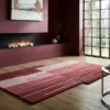 Flair Split Ombre Shaped Wool Rug