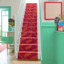 Sophie Robinson Zig Zag Wool Stair Runner -EGLO Shop 30938926