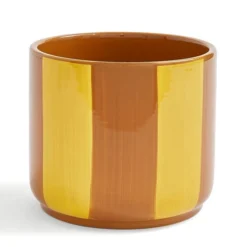 Elements Striped Ceramic Plant Pot 14 Elements Striped Ceramic Plant Pot -EGLO Shop 30943035 alt02