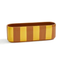 Elements Striped Ceramic Windowsill Plant Pot 11 Elements Striped Ceramic Windowsill Plant Pot -EGLO Shop 30943051 alt02