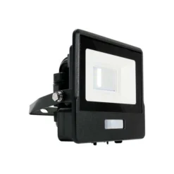 V-TAC 10W LED Floodlight Outdoor PIR Sensor Wall Light