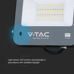 V-TAC 50W LED Floodlight Outdoor Sensor Wall Light -EGLO Shop 30957296 alt03