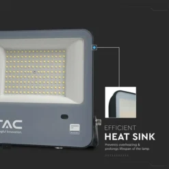 V-TAC 100W LED Floodlight Outdoor Sensor Wall Light -EGLO Shop 30957298 alt05