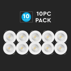 Set Of 10 V-TAC 5W LED Outdoor Spotlights -EGLO Shop 30957304 alt06